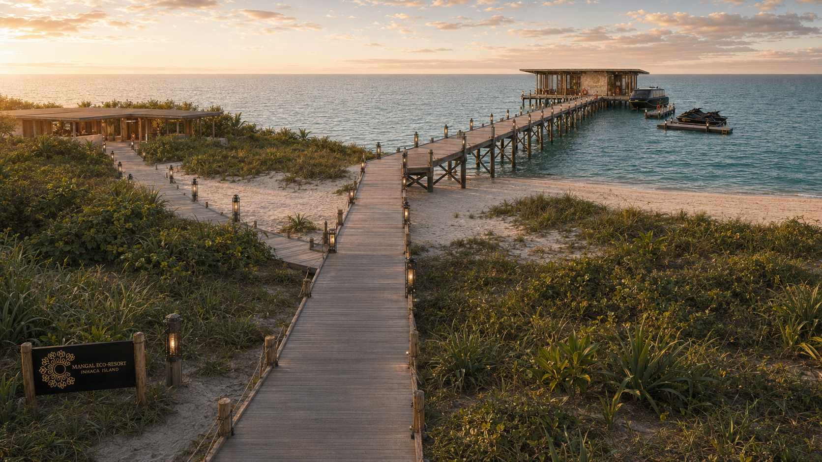 Mangal private arrival jetty